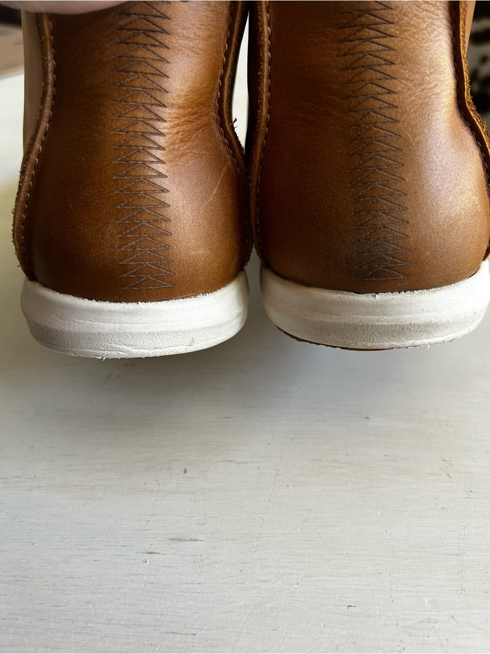 OluKai Hawai’iloa Manu Hope slip on bootie/boots, tan brown, women’s size 9. - Picture 11 of 11